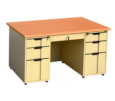 HANDINHAND made OD-K2A Steel office desk Double bucket office desk