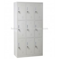 Optional color metal school locker waterproof locker shoe lockers